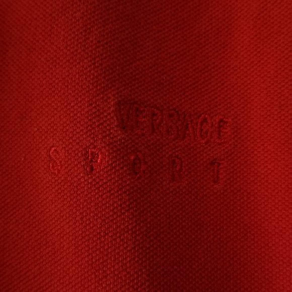 Versace Sport Women's Red Polo Shirt - Picture 4 of 12
